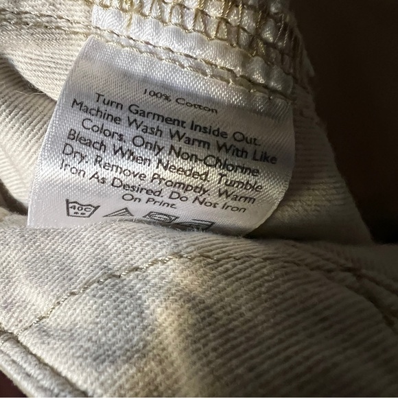 Eddie Bauer Cargo Pants Very Good Condition 100% Cotton Size 36x34 - Picture 15 of 16